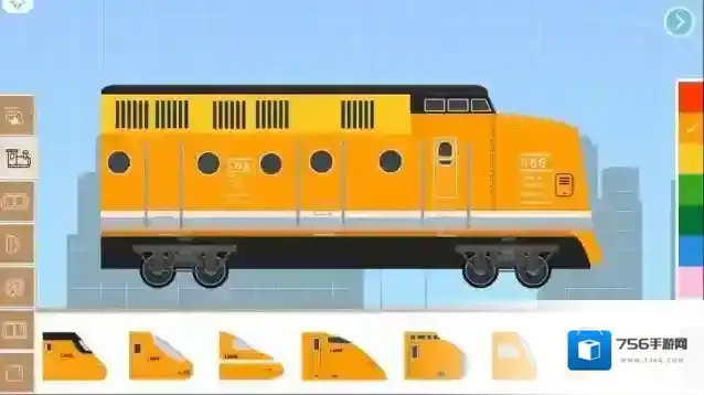 Labo积木火车儿童应用模板