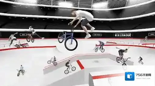 小轮车空间骑行