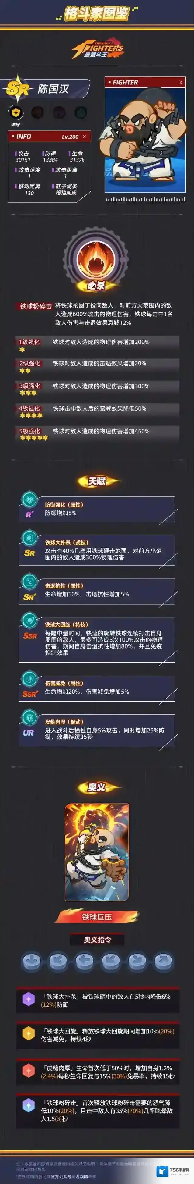 格斗家图鉴|御守-SR-陈国汉