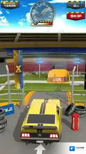 斜坡大冲刺场景