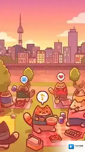 猫咪小吃店城市大亨店铺