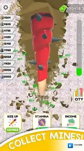 铅笔挖掘建造城市城市