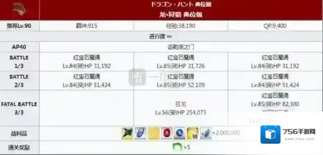 命运冠位指定副本