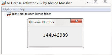 NI License Activator选择