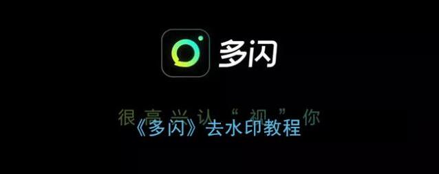 多闪水印